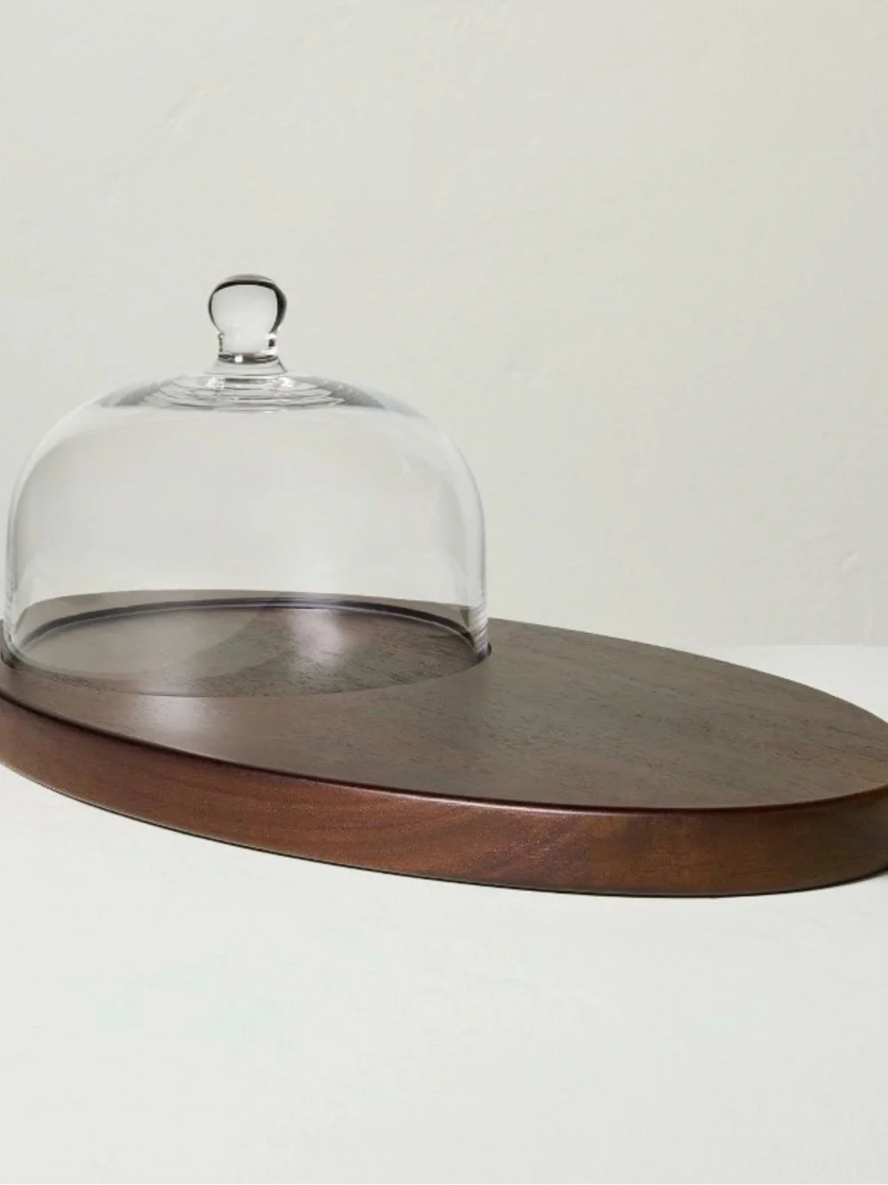 Wood Cheese Board with Cloche - Hearth & Hand with Magnolia